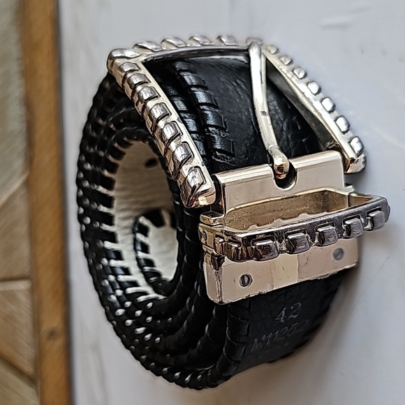Brighton Black and White Belt - Picture 1 of 5